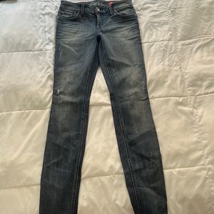Level 99 Skinny Blue Denim Jeans Size 28